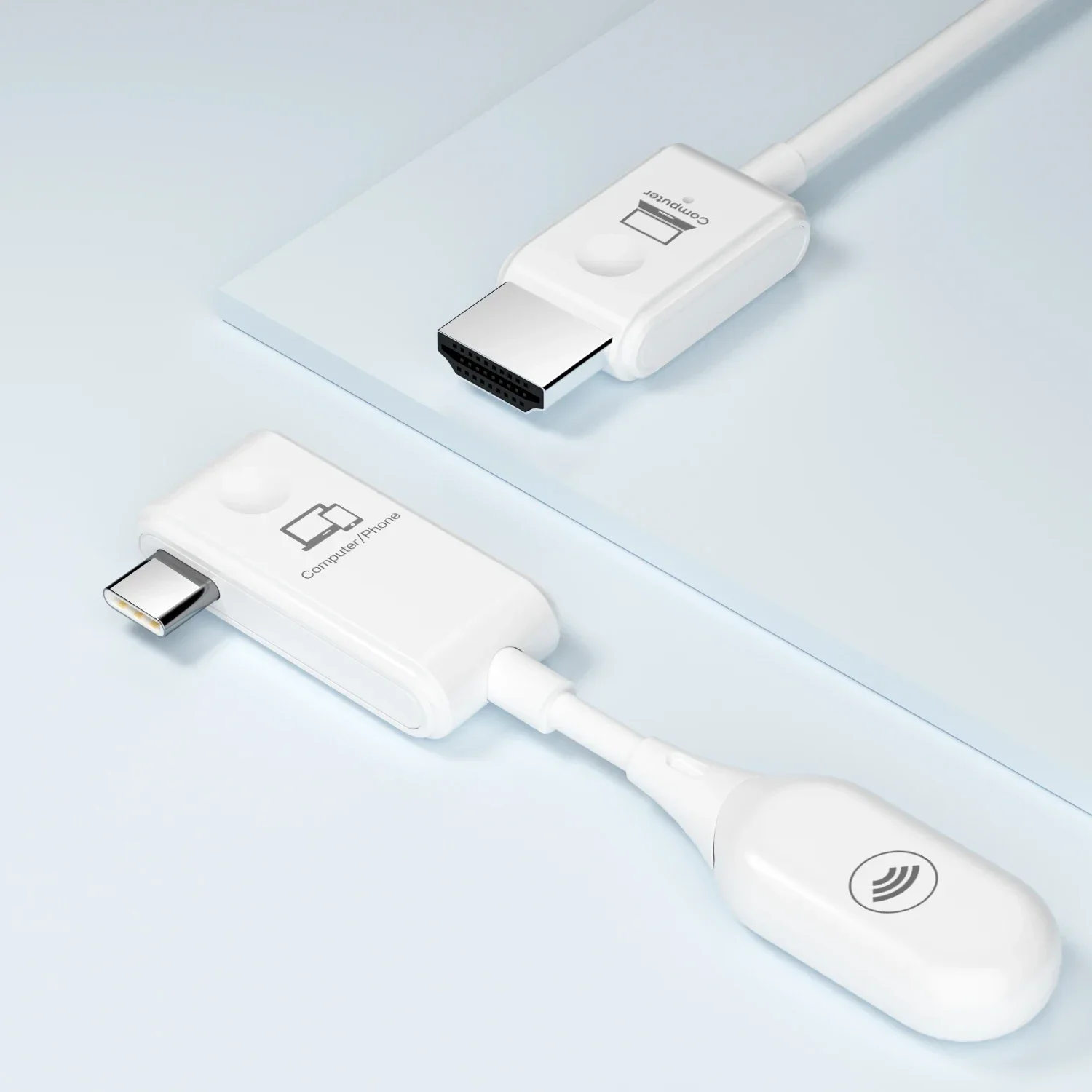 Hdmi Phone Adapter - 30m Wireless HDMI Extender Audio Video