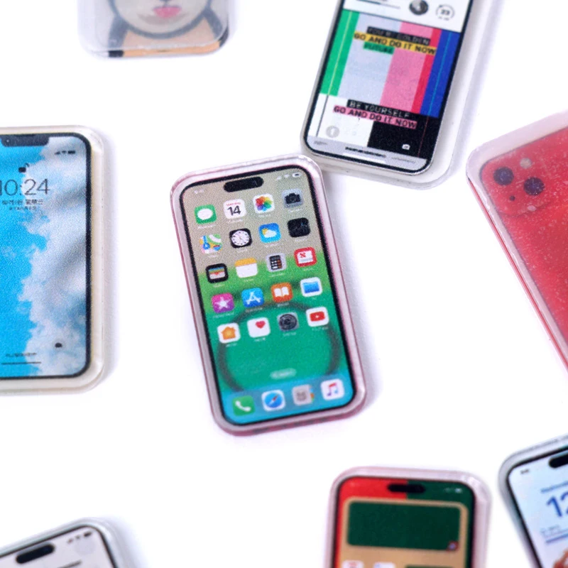 5Pcs 1:12 Dollhouse Miniature  - Phone Accessories Doll recension och pris