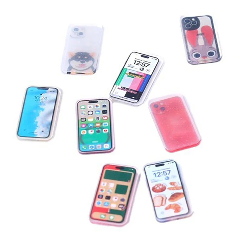 5Pcs 1:12 Dollhouse Miniature  - Phone Accessories Doll recension och pris
