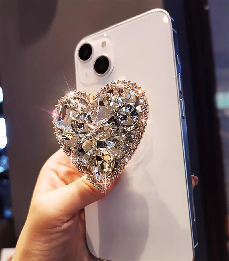 3D Cute Diamond Heart Shape Fo - Phone Accessories Vending Machine recension och pris