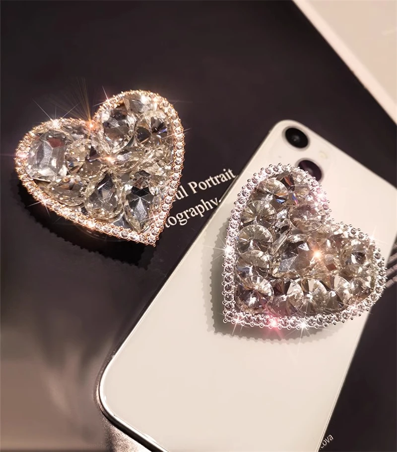 3D Cute Diamond Heart Shape Fo - Phone Accessories Vending Machine recension och pris