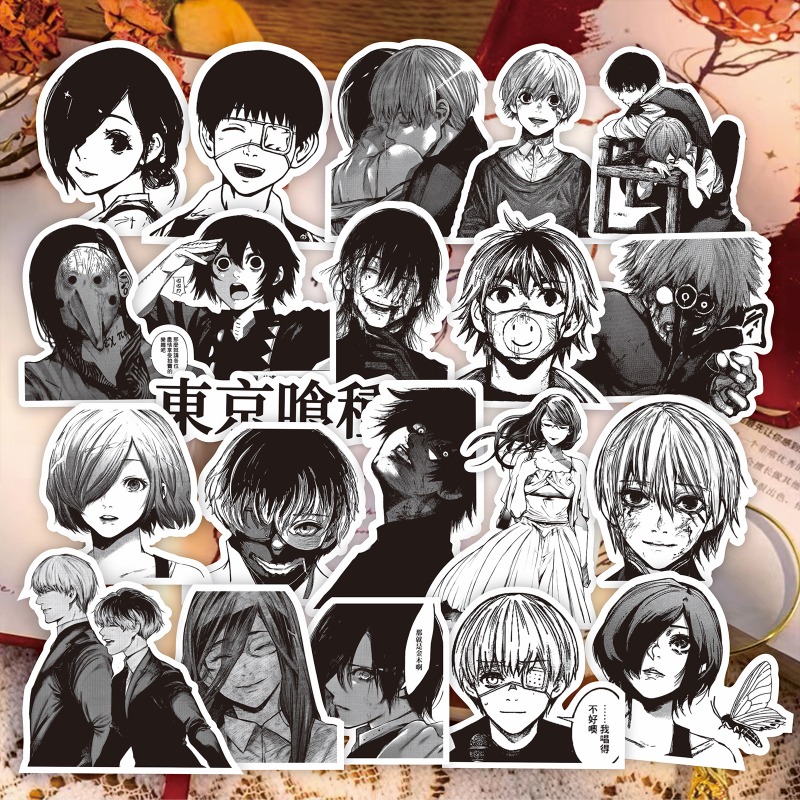 70pcs Black White Hot Anime To - Phone Accessories Tokyo recension och pris
