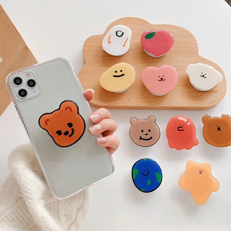 Cute Cartoon Bear Korean Foldi - Phone Accessories Vending Machine recension och pris