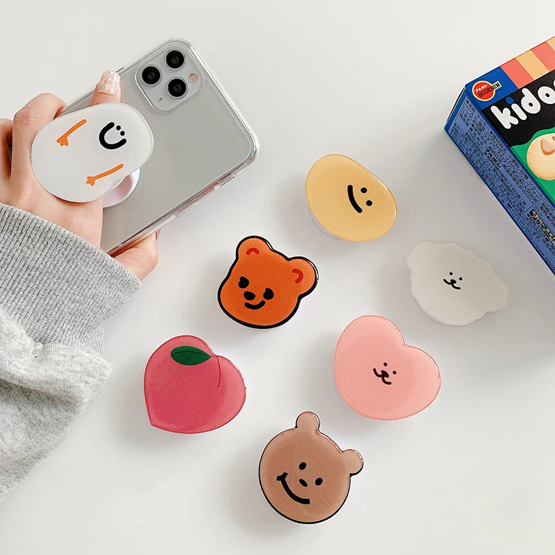 Cute Cartoon Bear Korean Foldi - Phone Accessories Vending Machine recension och pris