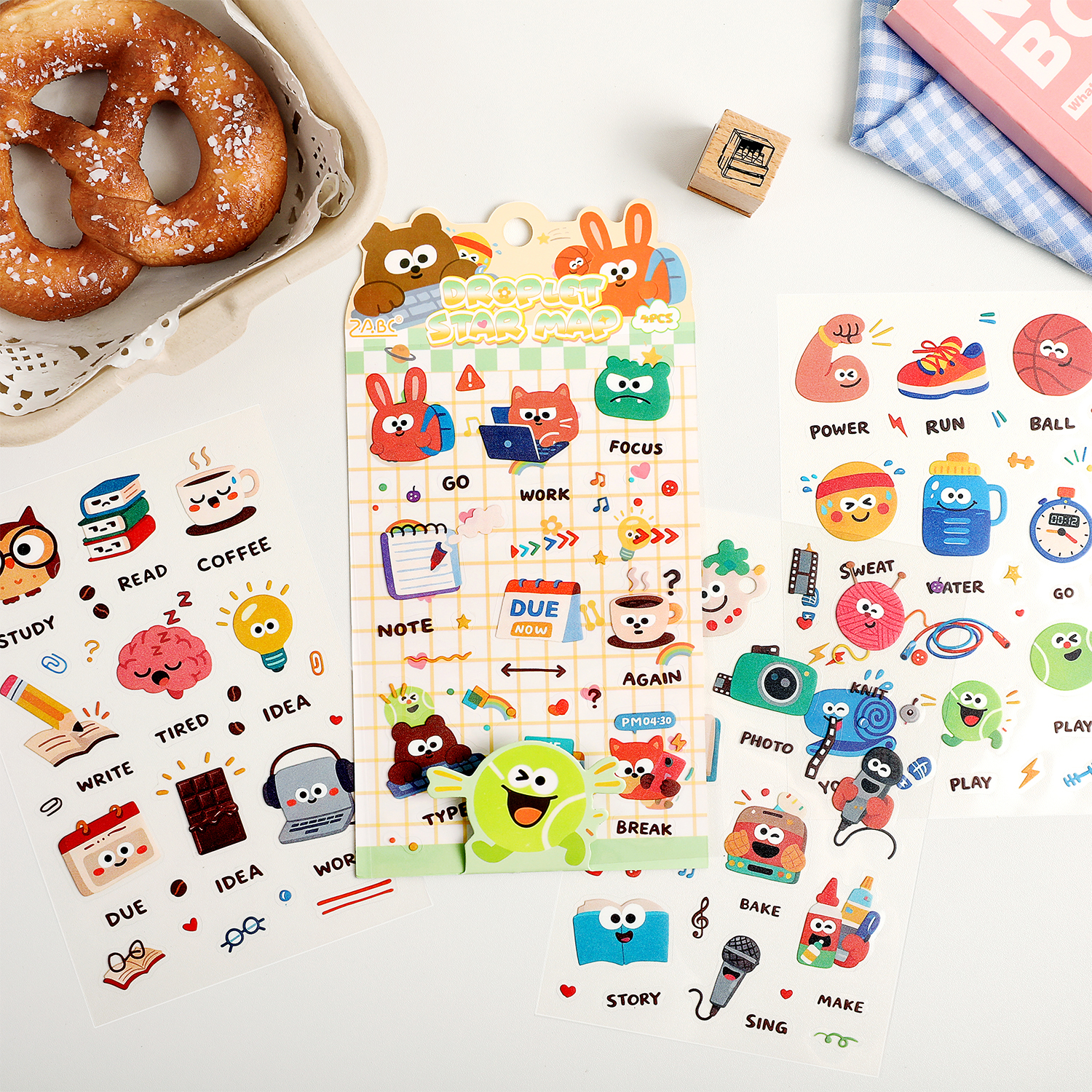 4sheets Cute Star Chart Series - Phone Accessories Aesthetic recension och pris