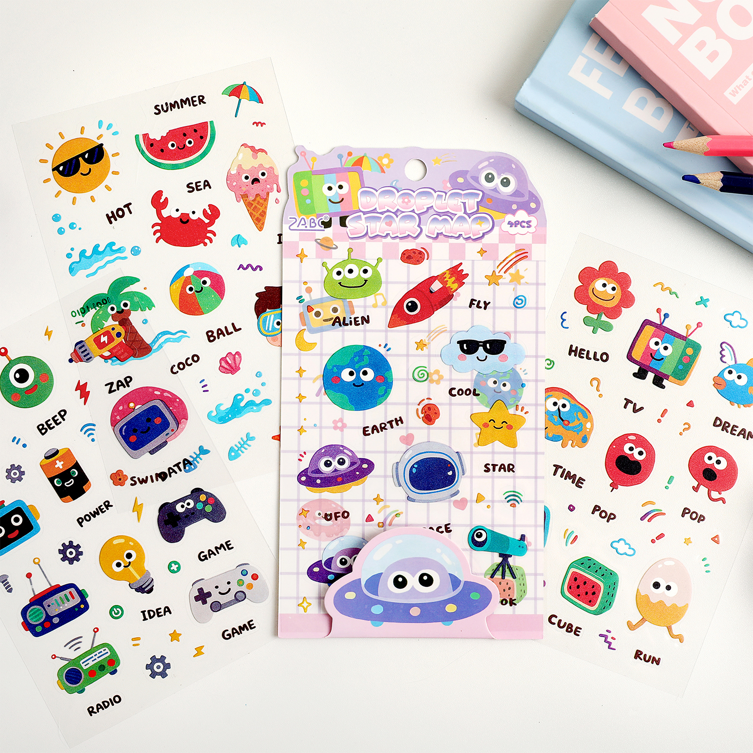 4sheets Cute Star Chart Series - Phone Accessories Aesthetic recension och pris