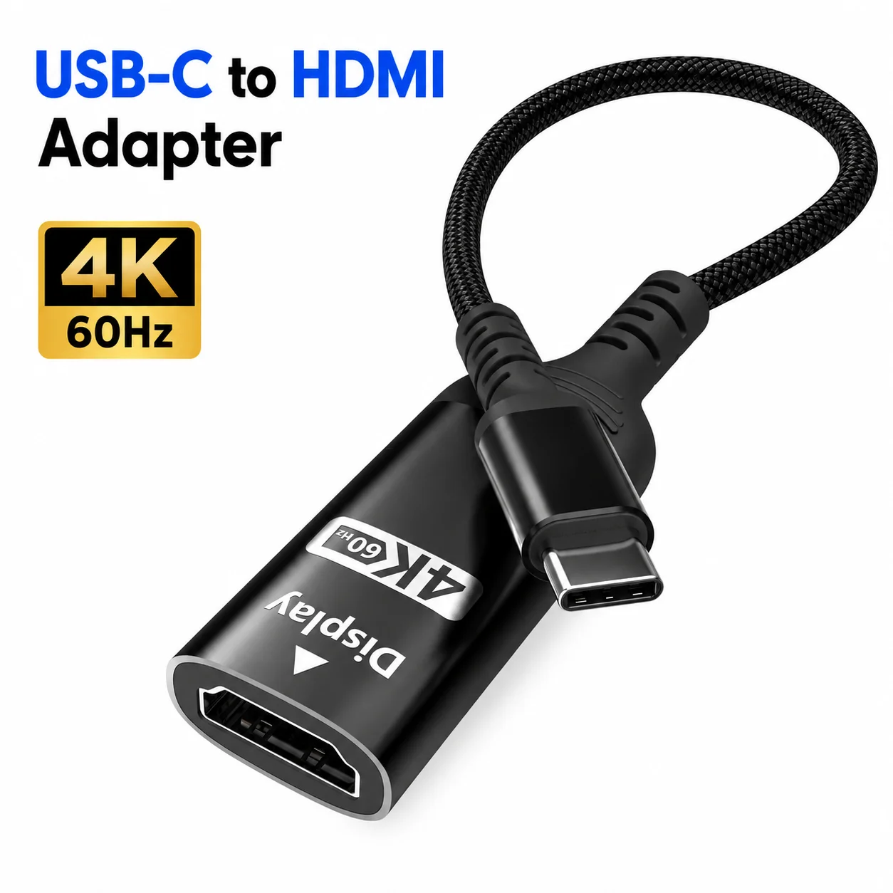 USB C to HDMI Adapter 4K@60Hz  - Hdmi Phone Adapter recension och pris