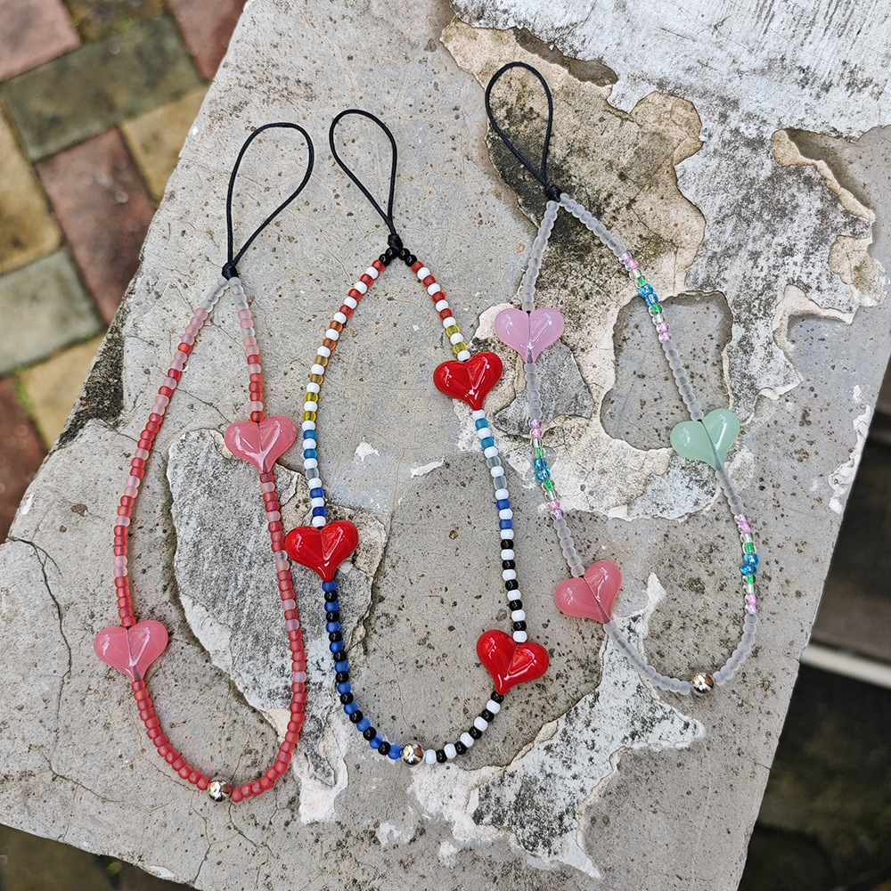 HERLOOK Y2K Beaded Heart Phone - Phone Accessories For Teen Girls recension och pris