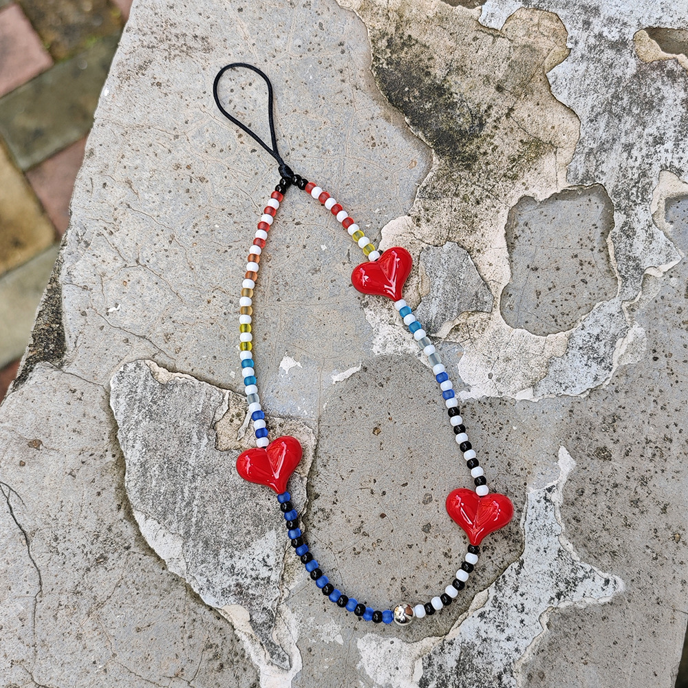 HERLOOK Y2K Beaded Heart Phone - Phone Accessories For Teen Girls recension och pris