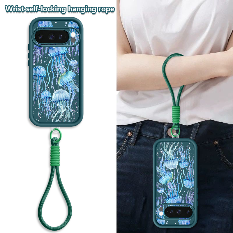 Humpback Whale Print Wrist Str - Lanyard Phone Strap recension och pris
