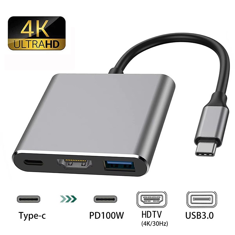 USB-C To HDMI-compatible 3 In  - Hdmi Phone Adapter recension och pris