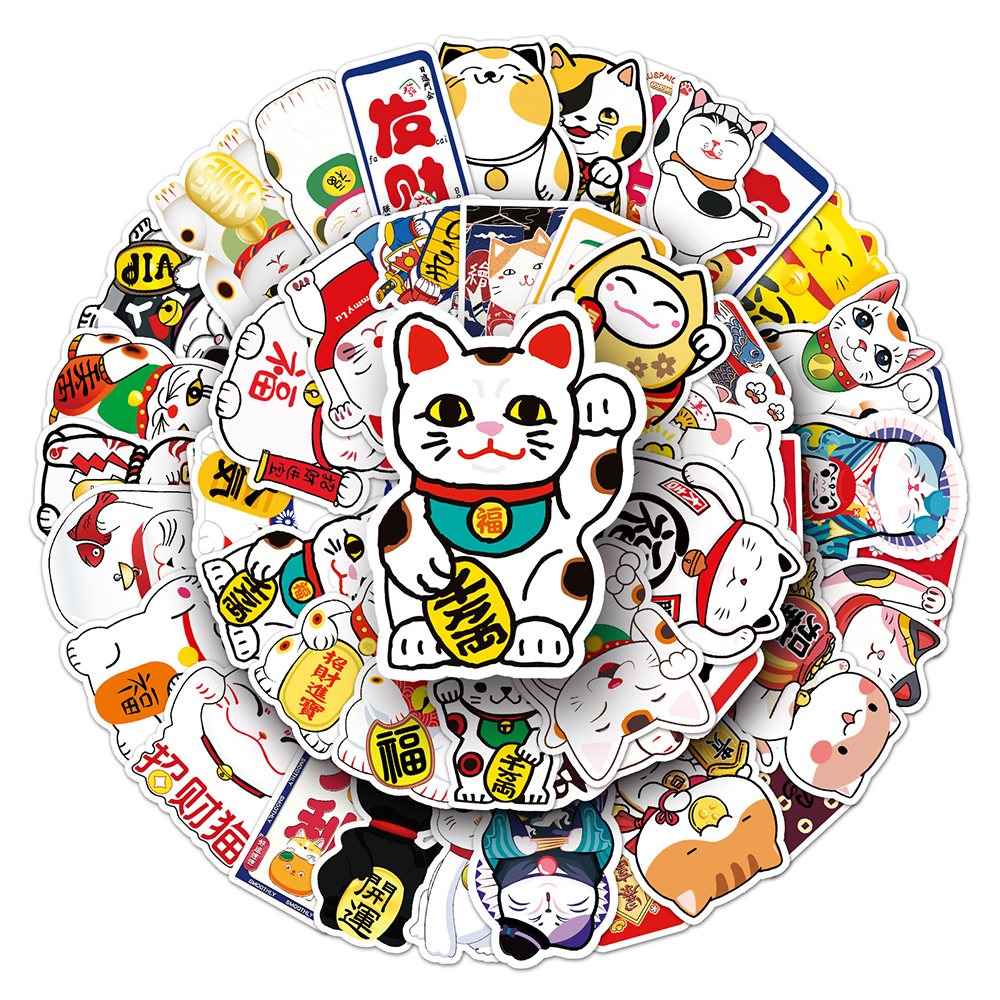 10/30/50pcs Kawaii Maneki Neko - Phone Accessories Aesthetic recension och pris