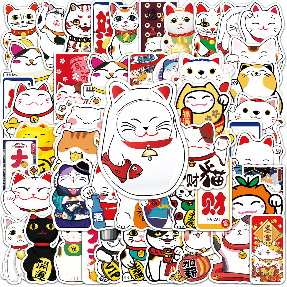 10/30/50pcs Kawaii Maneki Neko - Phone Accessories Aesthetic recension och pris