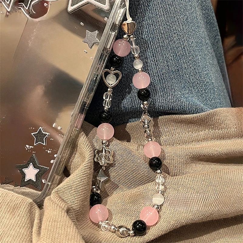 Korean Y2K Lovely Flower Heart - Phone Accessories Aesthetic recension och pris