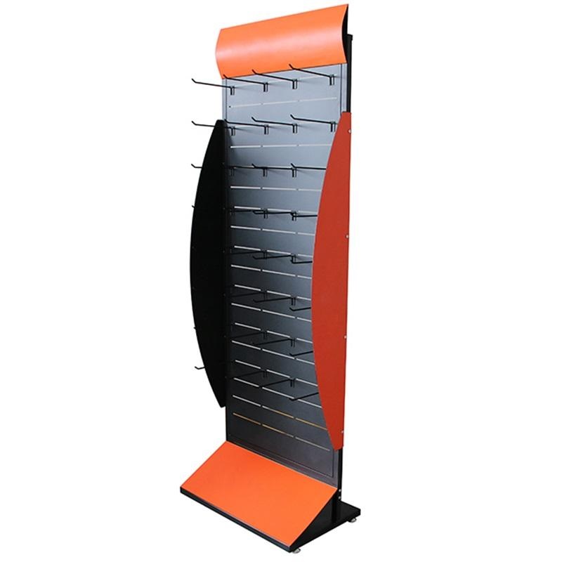 Customized Modern Metal Slatwa - Phone Accessories Rack Display recension och pris