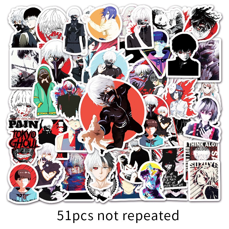 Hot New 51pcs Tokyo Ghoul Cart - Phone Accessories Tokyo recension och pris