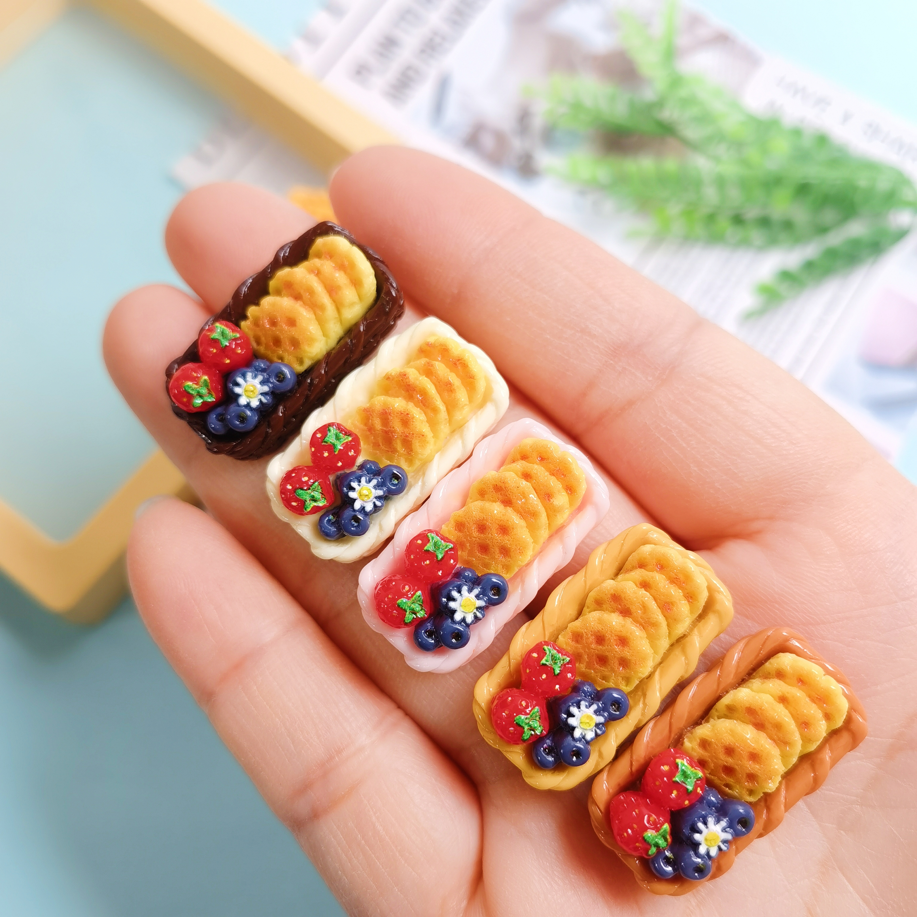 New Fruit Biscuits Basket Resi - Phone Accessories Doll recension och pris