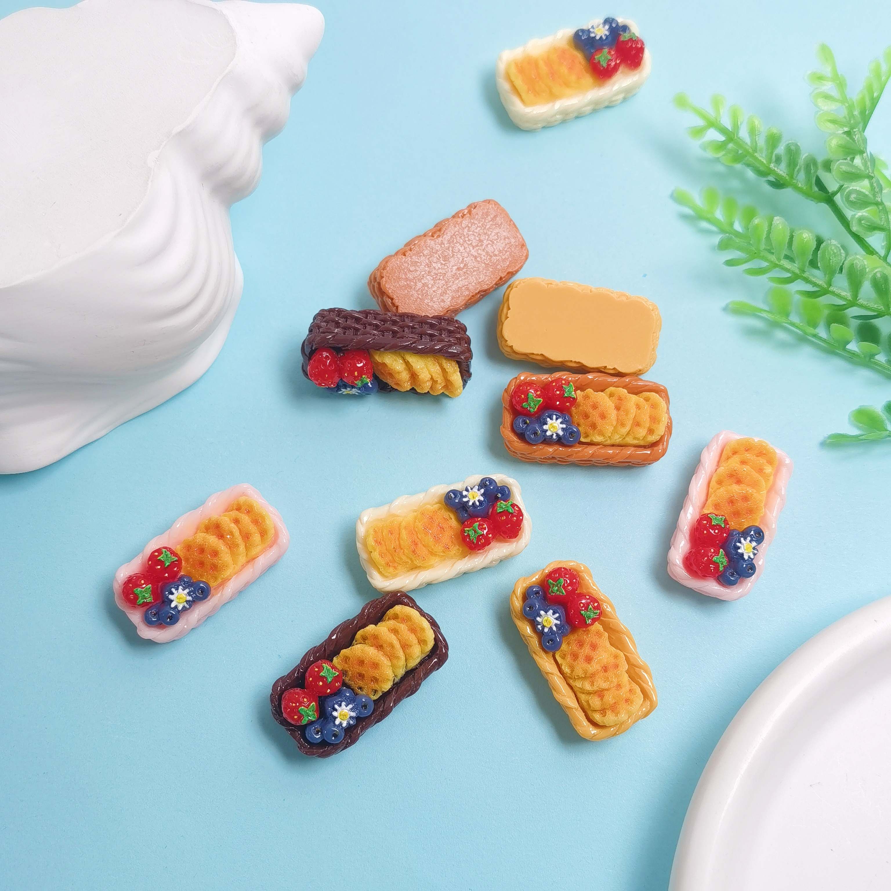 New Fruit Biscuits Basket Resi - Phone Accessories Doll recension och pris