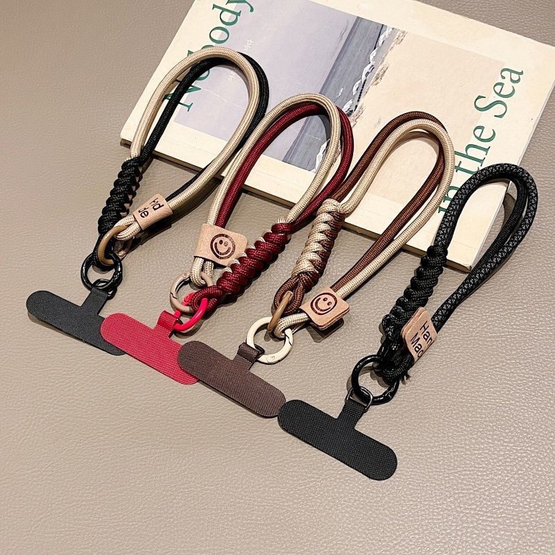 1Pc Random Color Woven Wrist P - Lanyard Phone Strap recension och pris