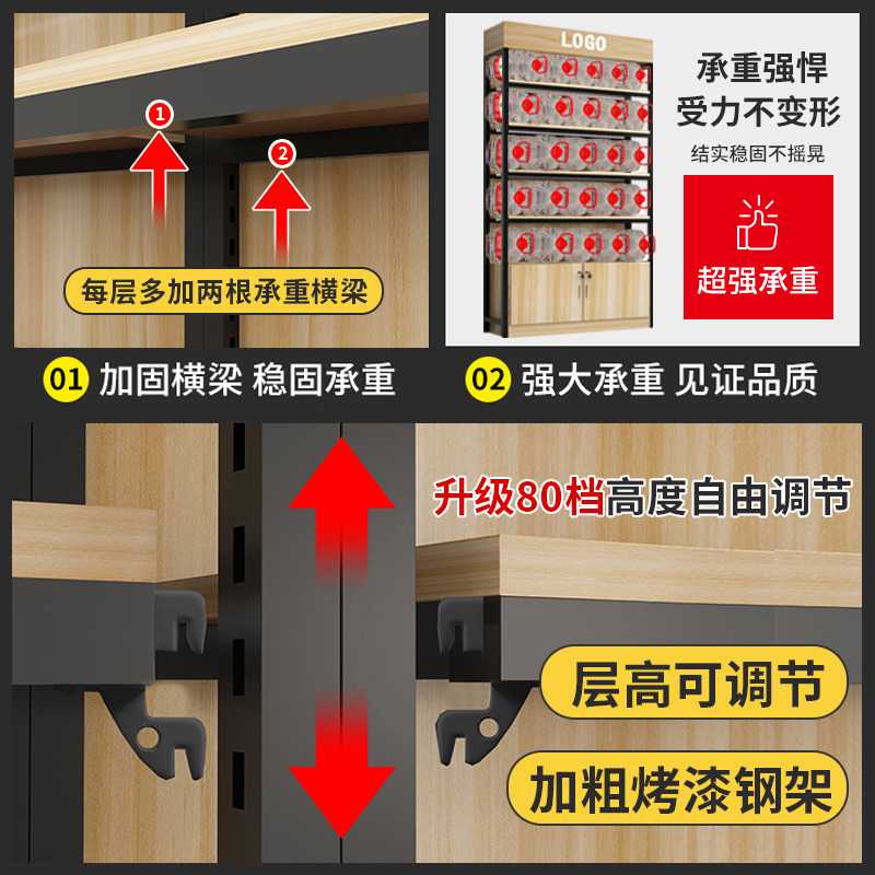 Supermarket Shelf Shelf Conven - Phone Accessories Rack Display recension och pris