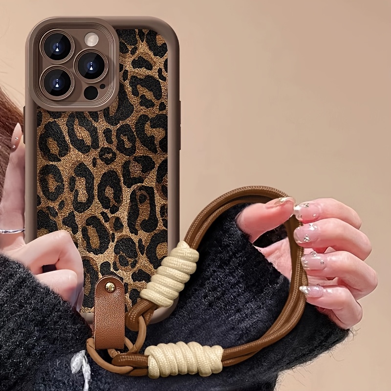 Wrist Strap Leopard Print  Pho - Lanyard Phone Strap recension och pris