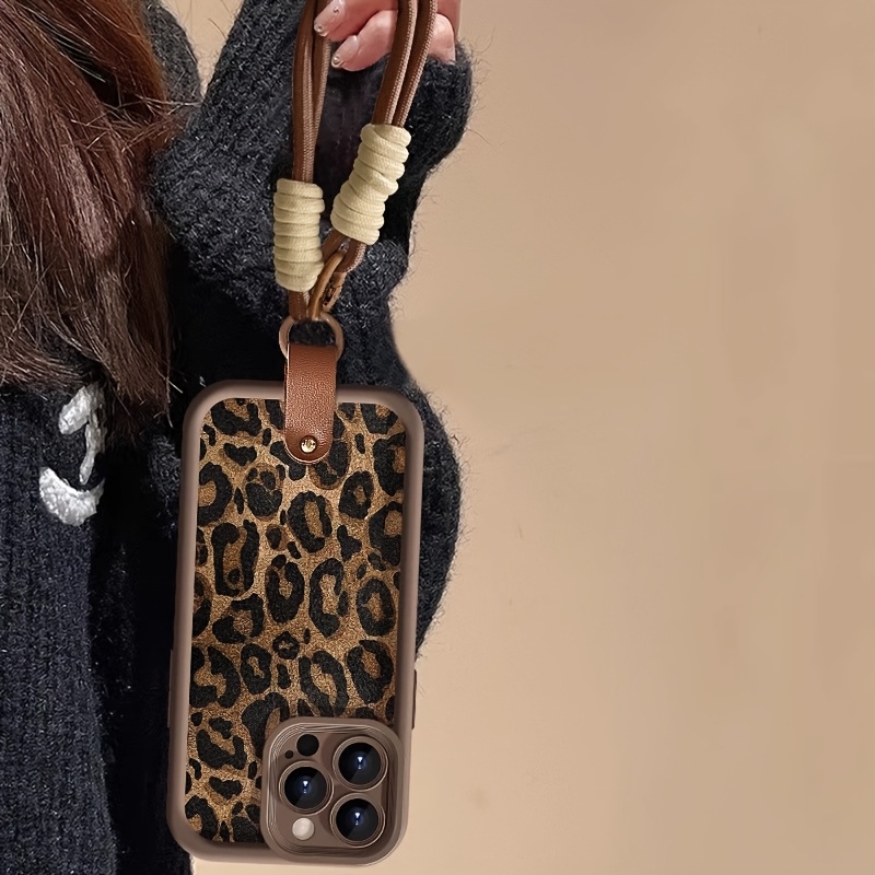 Wrist Strap Leopard Print  Pho - Lanyard Phone Strap recension och pris