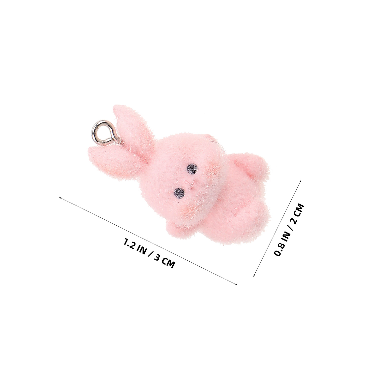5Pcs Cartoon Rabbit Flocking B - Phone Accessories For Teen Girls recension och pris