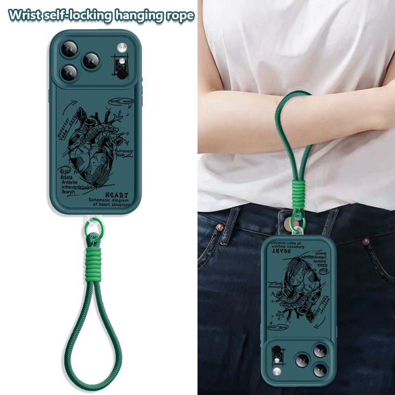 Creative Heart Model Pattern L - Lanyard Phone Strap recension och pris