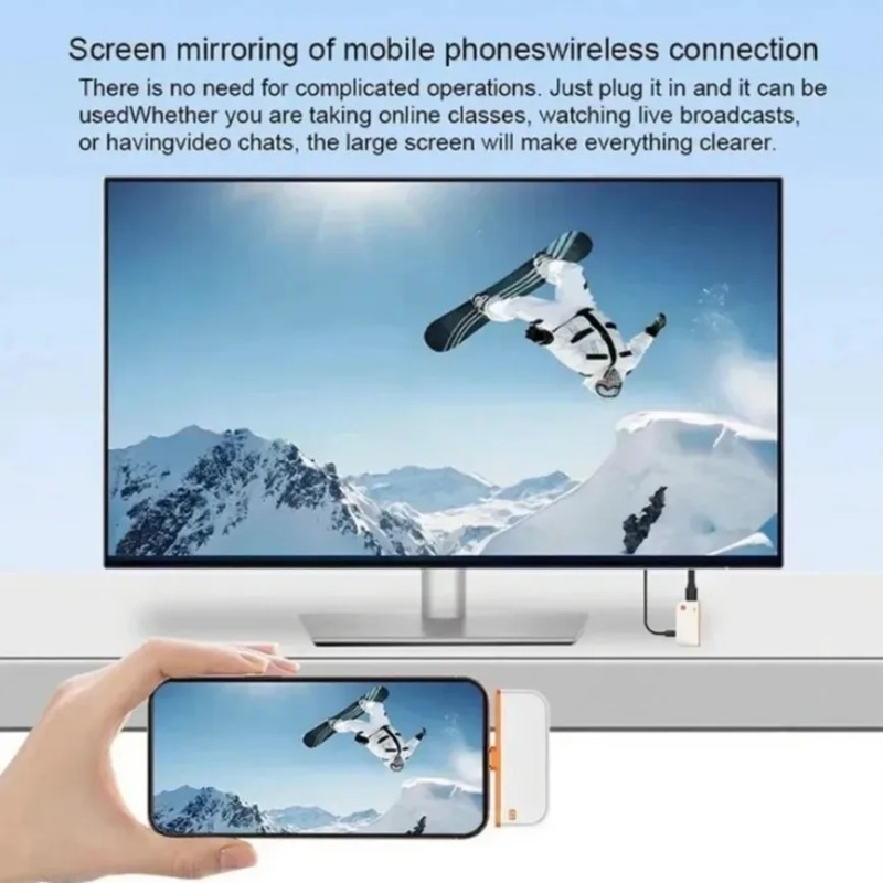 50M HDMI-Compatible Type C Wir - Hdmi Phone Adapter recension och pris