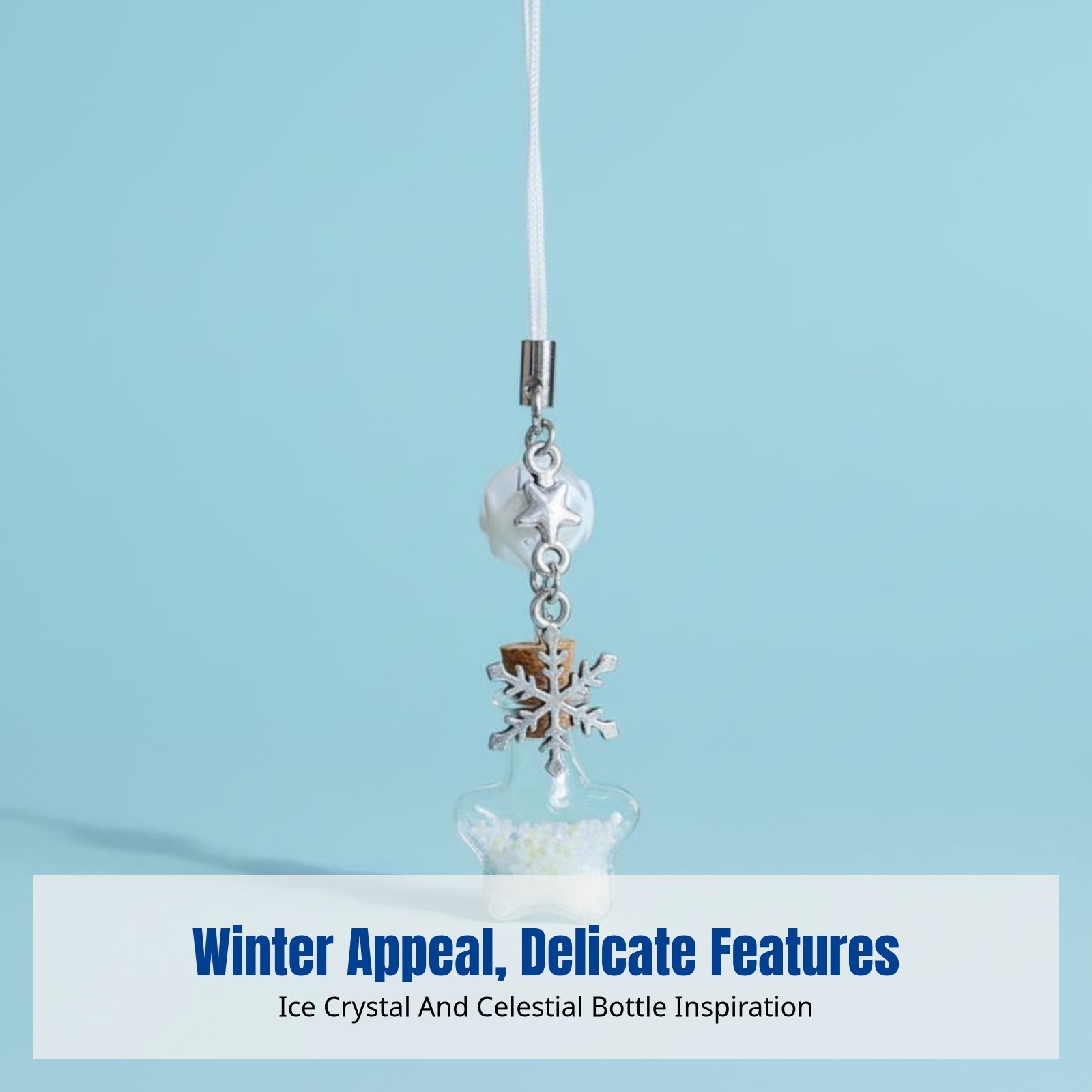 Cute Ice Crystal Wish Bottle K - Phone Accessories Doll recension och pris