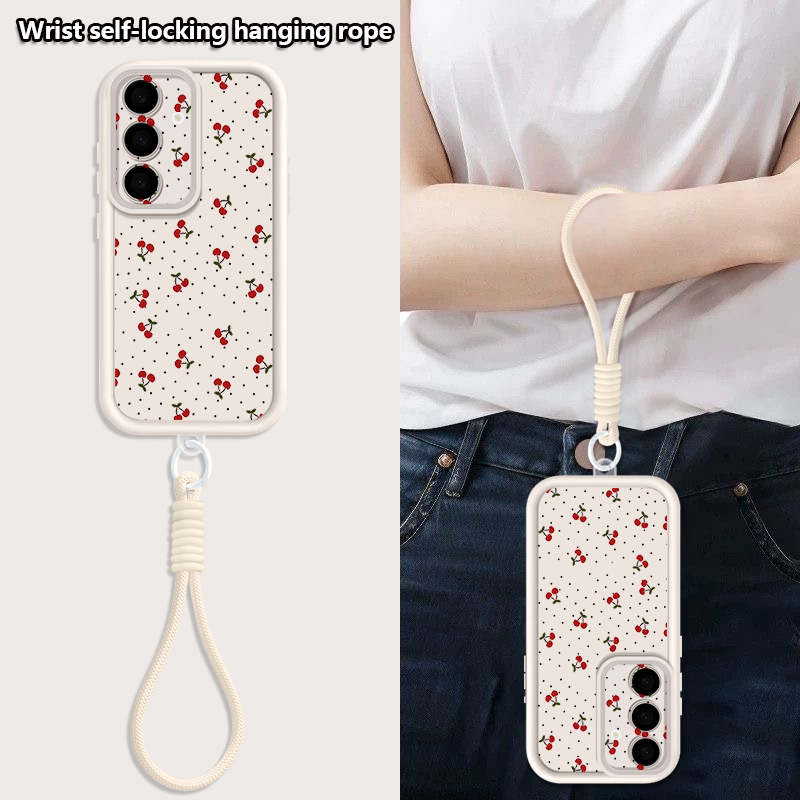 Little Cherry Pattern Lanyard  - Lanyard Phone Strap recension och pris
