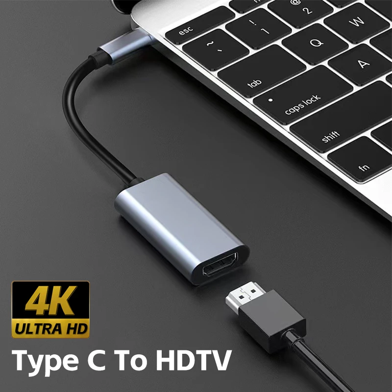 4K Resolution USB-C to HDTV Ad - Hdmi Phone Adapter recension och pris