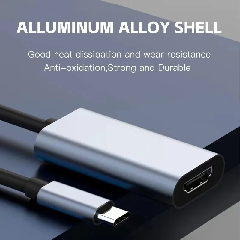 4K Resolution USB-C to HDTV Ad - Hdmi Phone Adapter recension och pris