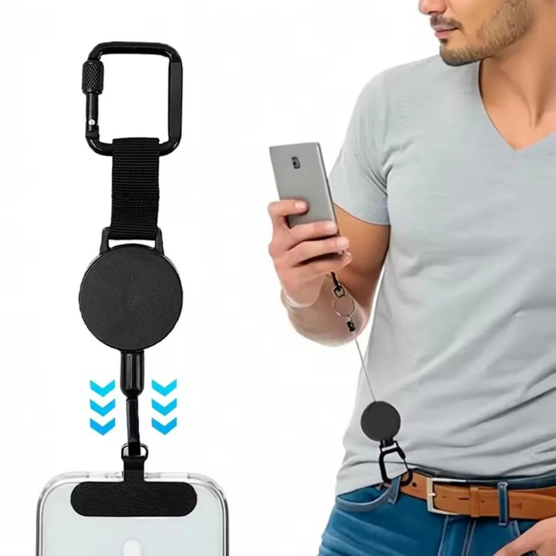 Retractable Anti-Theft Outdoor - Lanyard Phone Strap recension och pris