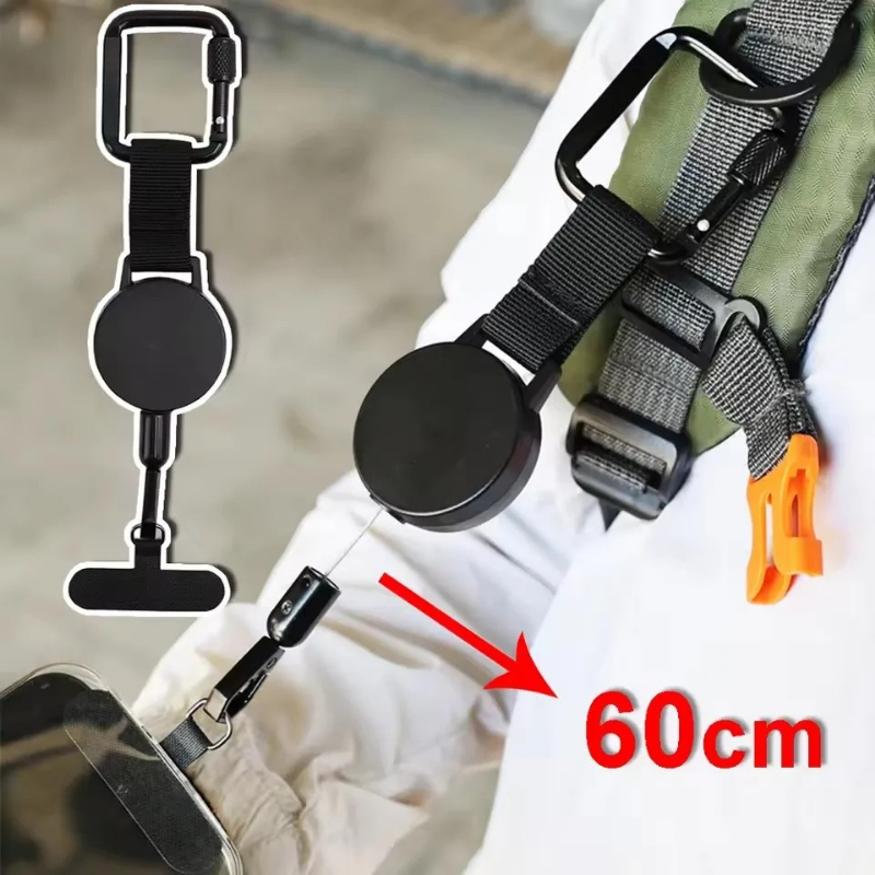 Retractable Anti-Theft Outdoor - Lanyard Phone Strap recension och pris