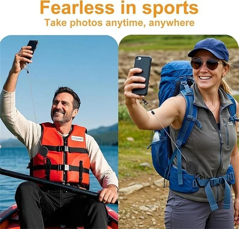 Retractable Anti-Theft Outdoor - Lanyard Phone Strap recension och pris
