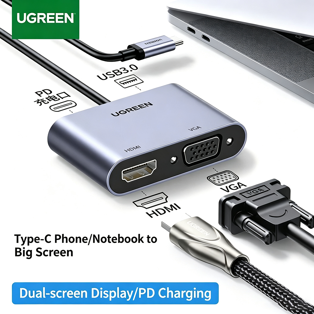 UGREEN USB C Hub Type-C to HDM - Hdmi Phone Adapter recension och pris
